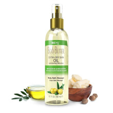 Biocare Skin Renewal Olivenl-Feuchtigkeitscreme fr besonders trockene Haut  Pflegendes Krperl mit Sheabutter und Vitamin E, beruhigt und spendet