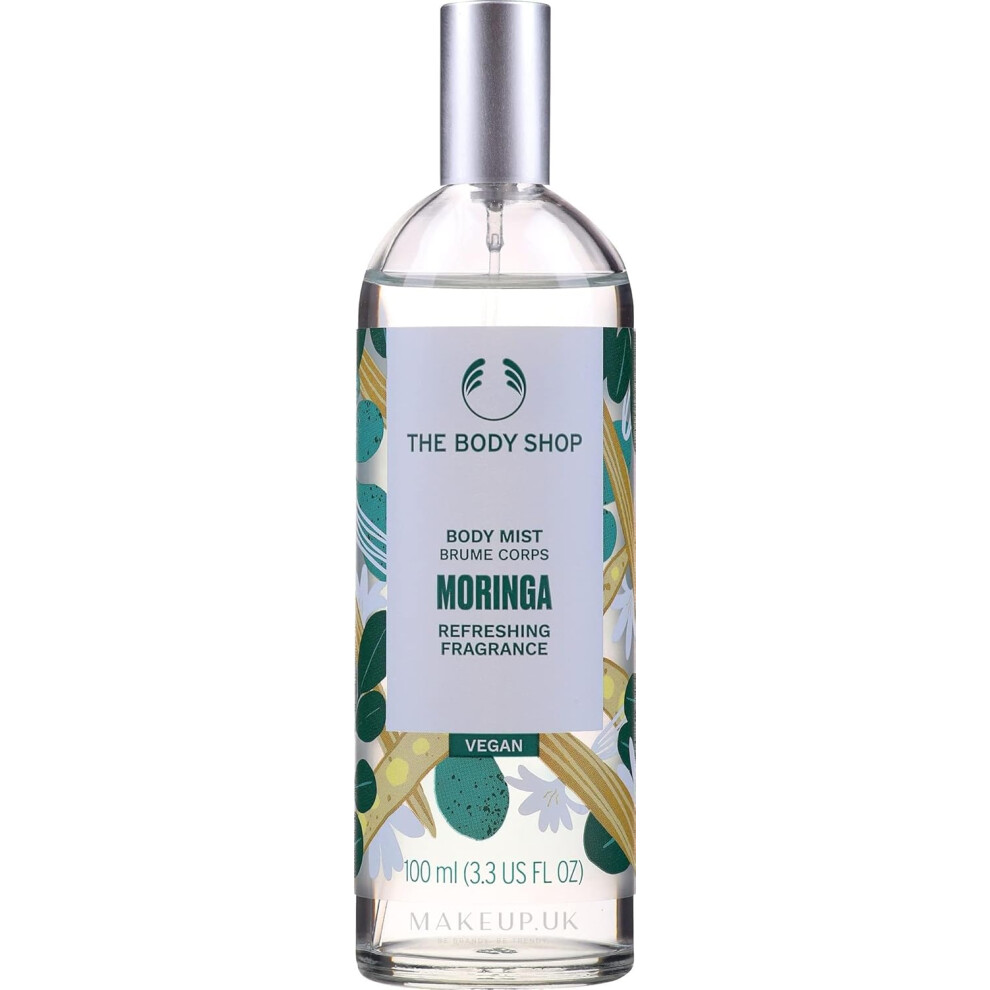 The Body Shop Moringa Body Mist ParabenFree Body Spray 33 Fl Oz