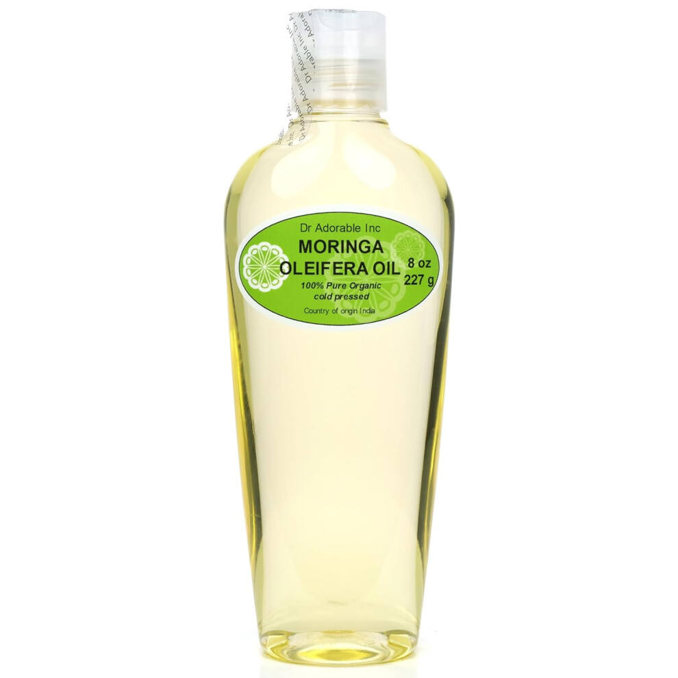 Dr Adorable 8 Oz Moringa Oleifera Oil 100 Pure Organic Natural Cold Pressed