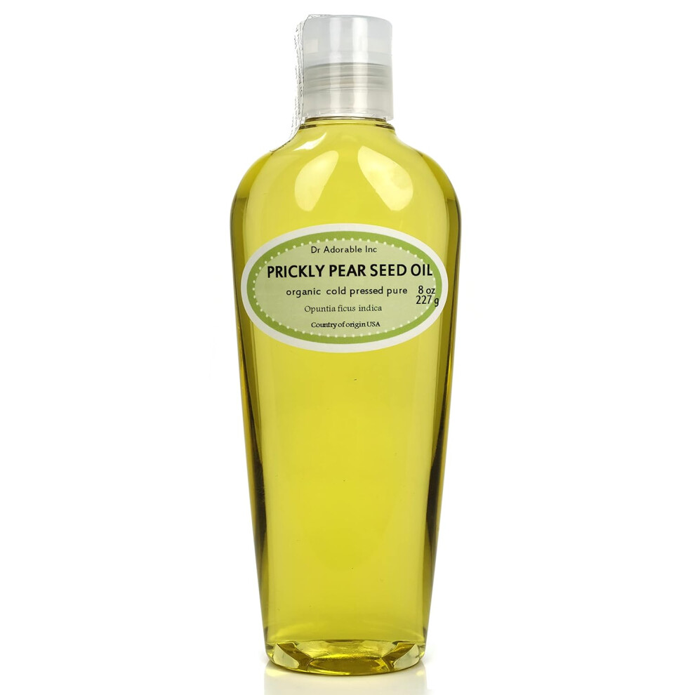 Dr Adorable 8 Oz Prickly Pear Seed Oil 100 Pure Natural Organic Cold Pressed