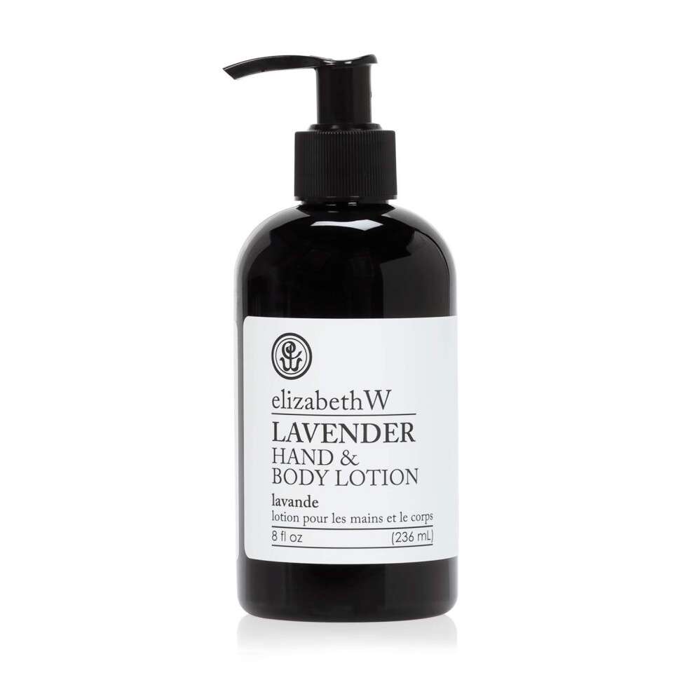 Elizabeth W Lavender Elizabethw Hand Body Lotion 8 Oz