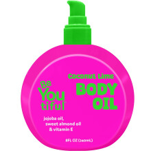 BeYoutiful Kokos-Limetten-Krperl fr Kinder und Jugendliche, feuchtigkeitsspendendes Glow-l fr ganztgige Feuchtigkeit mit Jojoba und ser Mande