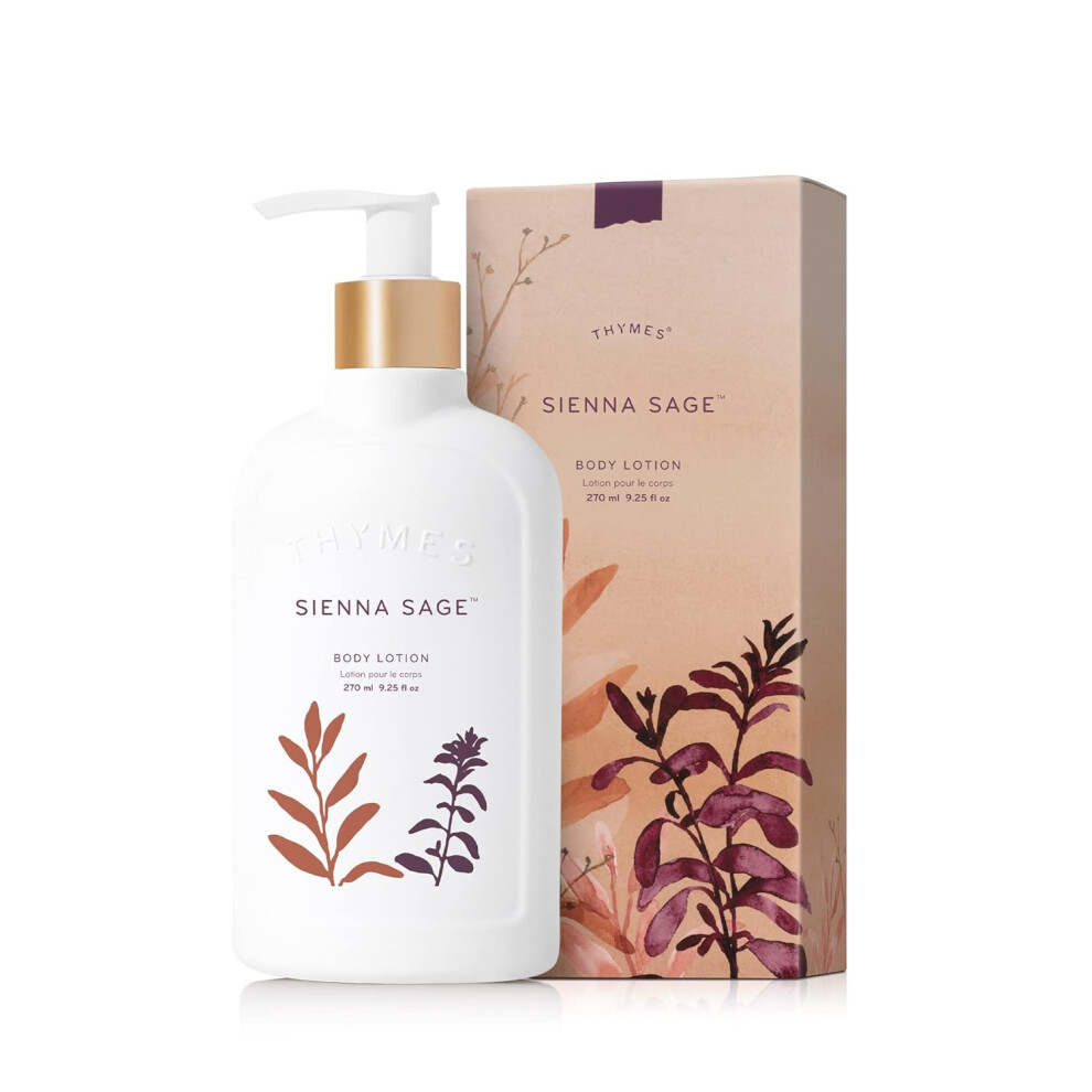 Thymes Cream Sienna Sage Body Lotion Hand And Body 925 Fl Oz