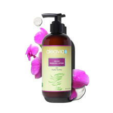 Lozione per il corpo prebiotica di Aleavia Orchidea - Lozione per il corpo idratante tutto naturale leggermente profumato con oli essenziali organici