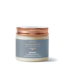 Grow Gorgeous City Defense Scalp Scrub 200ml For Detoxifying and Removing Buildup from Oily Scalps Vegan