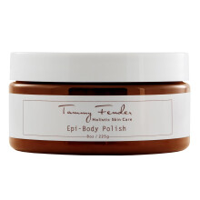 Tammy Fender - Natural EpiBody Polish | Ekologiskt Cruelty-Free Non-Toxic | Exfolierande scrub + kroppsmask naturligt doftande (8 oz | 225 g)