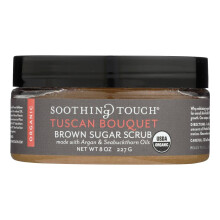 Kalmerende Touch biologische kruiden bruine suiker Scrub Toscaans boeket 8 Oz
