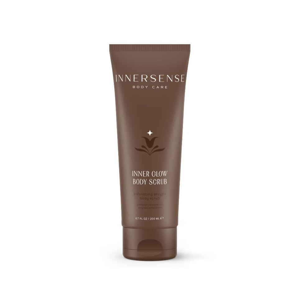 Innersense Organic Beauty Inner Glow Body Scrub Nontoxic Crueltyfree Exfoliating Enzyme Body Scrub 67 Fl Oz 200 Ml