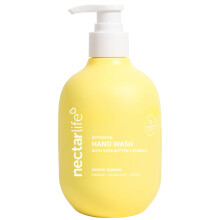 Nectar Life Hand Wash 14 unssia kuorivaa ja kosteuttavaa käsisaippuaa vulkaanisella hohkakemellä jojobaöljyllä ja sheavoilla (sitruunapuristus)