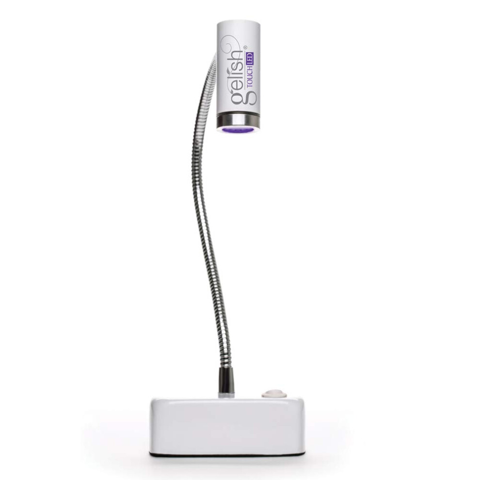Gelish Touch LED Light  Gel Nail UVLED Lamp Portable Rechargeable Touch Activated 30Second Curing for Faster Gel Applications
