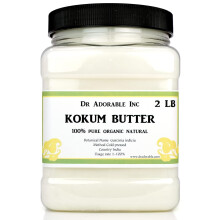 Dr Adorabale - 2 funty - Maslo Kokum - Surowe 100% Pure Natural Premium Organic