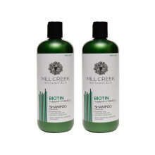 Mill Creek Biotin Shampoo 14 Fluid Ounce Two Pack