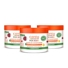 Cantu Care for Kids LeaveIn Conditioner with Shea Butter 10 oz Pack of 3