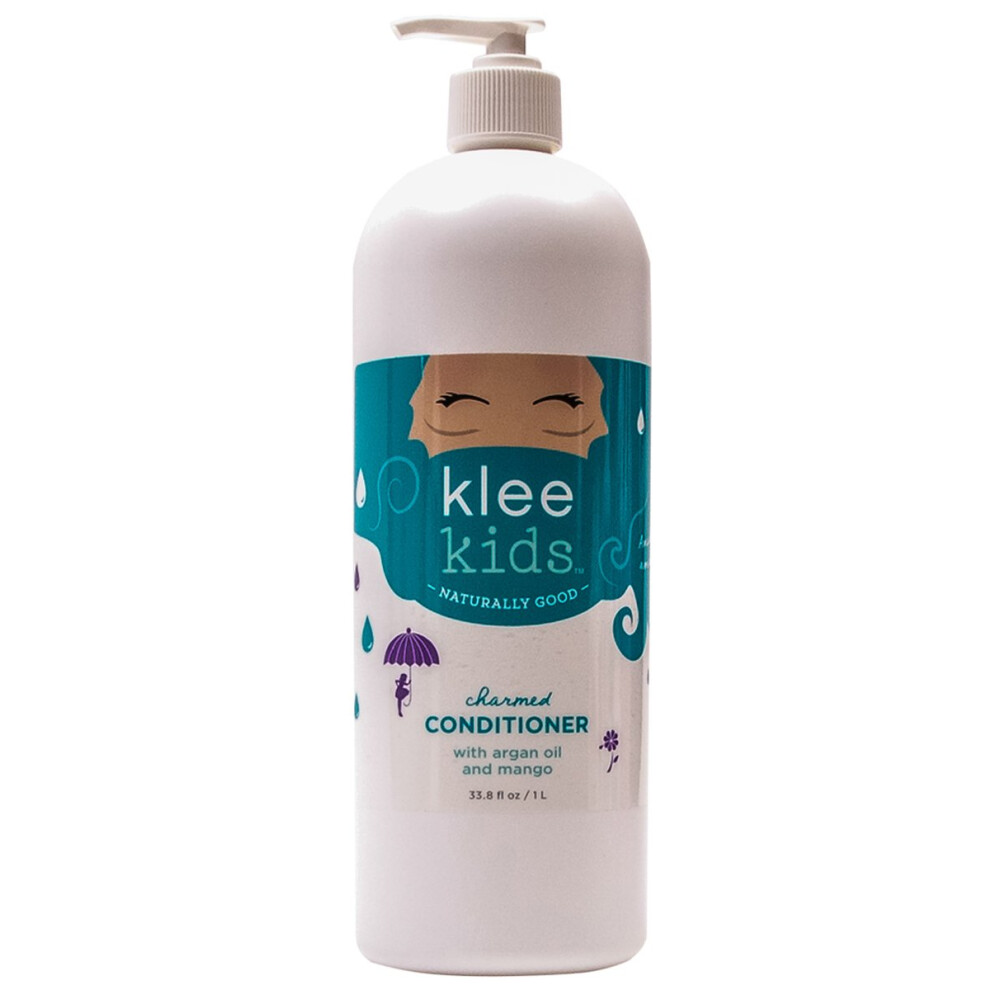 Luna Star Naturals Klee Kids Charmed Conditioner With Argan Oil And Mango Butter 32 Ounce