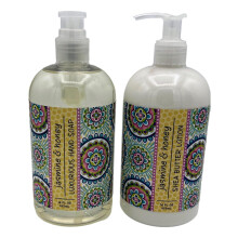 Greenwich Bay Trading Co Jasmine and Honey Hand Soap and Shea Butter Lotion Set 16 Ounces Each