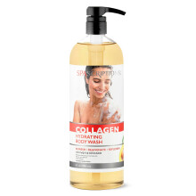 SpaScriptions Collagen Hydrating Body Wash  with CoQ10 and Avocado to Refresh  33 oz