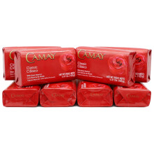 Camay Classic Zeep, Rozen Essentie, 8-Pack van 4.41 Oz Elke Zeep, 8 Bar Zeepen.