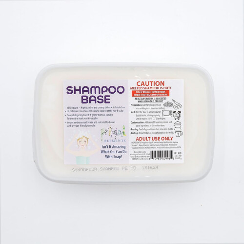 Primal Elements Melt and Pour Shampoo Base - 2lb