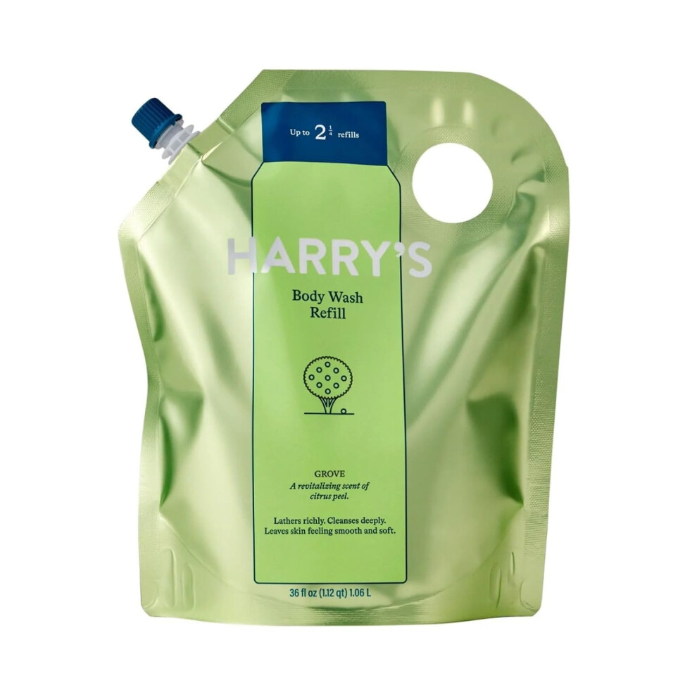 Harrys Mens Body Wash Refill Grove Scent 36 Fl Oz-image-OPC-PGJ7626-NEW