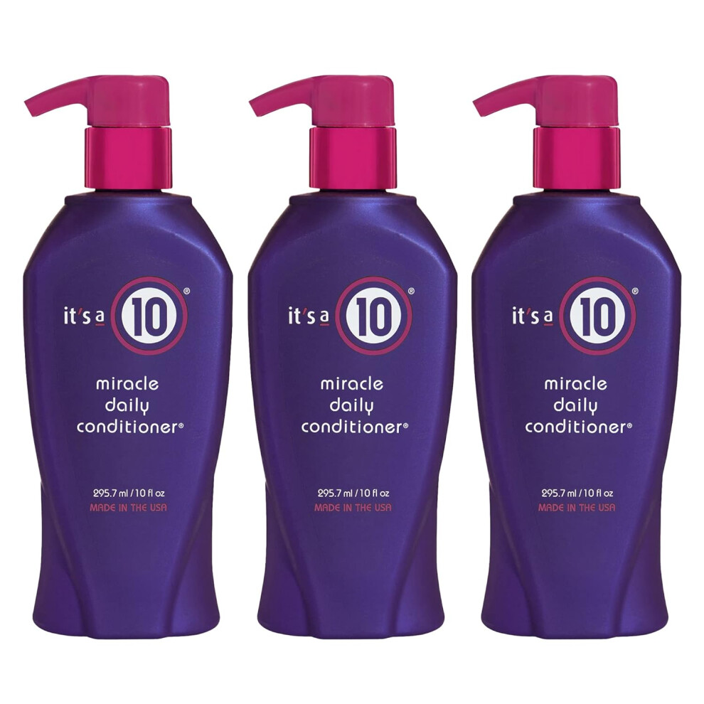 It's A 10 Haircare Its A 10 By Its A 10 Miracle Daily Conditioner 10 Oz Package Of 3 By Its A 10