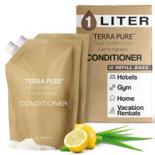 Terra Pure Spa Collection Conditioner-Nachfllung 1 Liter 1 Stck feuchtigkeitsspendend und pflegend, ohne Parabene