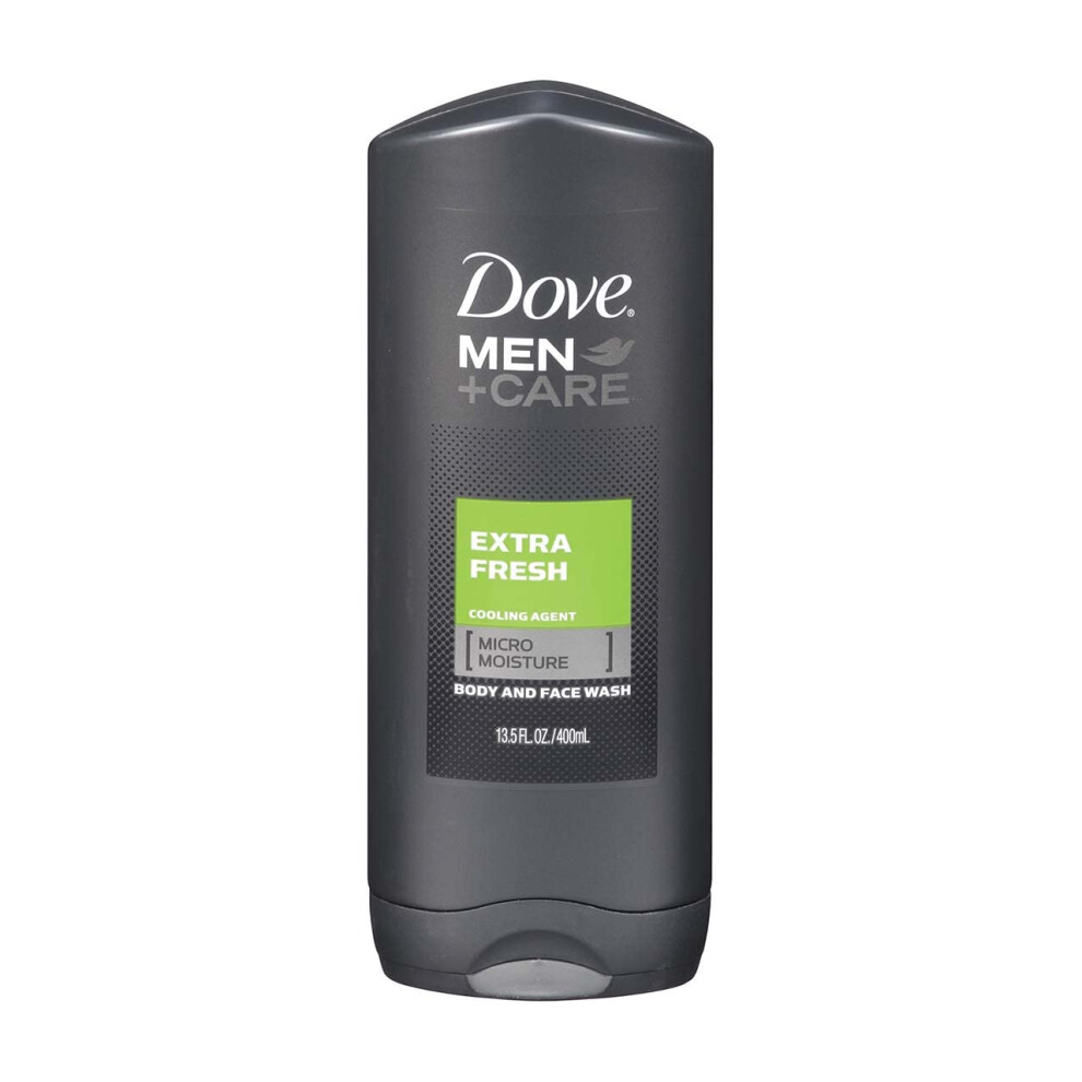 Dove Men Care Body  Face Wash Extra Fresh Pack of 3 1352 Fl Oz400 ml Each