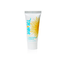 World Amenities Sun + Sol Bulk 2 in 1 Shampoo & Conditioner, Coconut & Vanilla, Reismaten