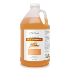velona Riisileseljy 64 Fl Oz | 100 % puhdas ja luonnollinen kantajaljy | Puhdistettu kylmpuristettu | Ruoanlaitto kasvojen hiusten vartalo- ja iho