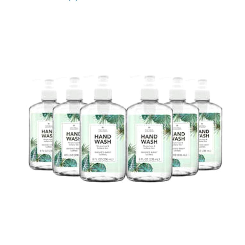 Hand Wash 6Pack  8 oz Pump Bottles