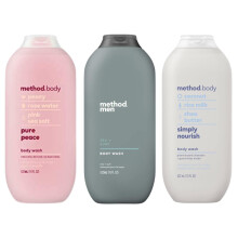 Method Body Wash Sampler Variety (Pure Peace Sea & Surf & Simply Nourish) (Pure Peace + Sea & Surf + Simply Nourish)