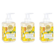 Michel Design Works vaahtoava käsisaippua 17,80-nestemäinen unssi sitruunabasilika - 3-PACK