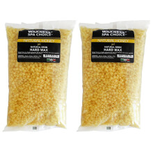 Waxness Spa Choice natuurlijke honinggel harde wasparels 2,2 lb / 1 kg, verpakking van 2