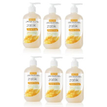 Zatik Naturals - Nestemäinen käsisaippua appelsiini- ja bergamottikosteuttavalla käsinpesuaineella 12 fl oz (6 kpl:n pakkaus)