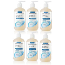 Zatik Naturals - Flytande handtvl oparfymerad fuktgivande handtvtt 12 fl oz (pack med 6)