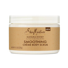 SheaMoisture Wygladzajacy peeling do ciala Mid Manuka redukujacy szorstkosc skry Zluszczajacy peeling do ciala z maslem shea pochodzacym ze sprawie