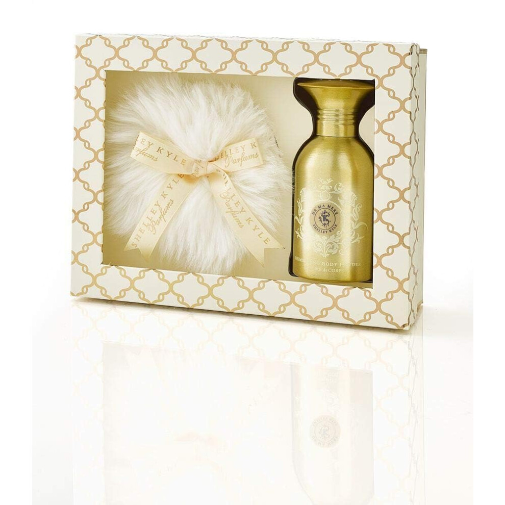Shelley Kyle Talc Free De Ma Mere Shimmer Powder Gift Box Set 48Grams