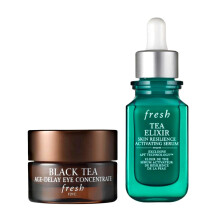 Fresh Black Tea Age-Delay szemkrnyki koncentrtum krm s feszesto teaelixr szrum 0,5 uncia / 15 ml