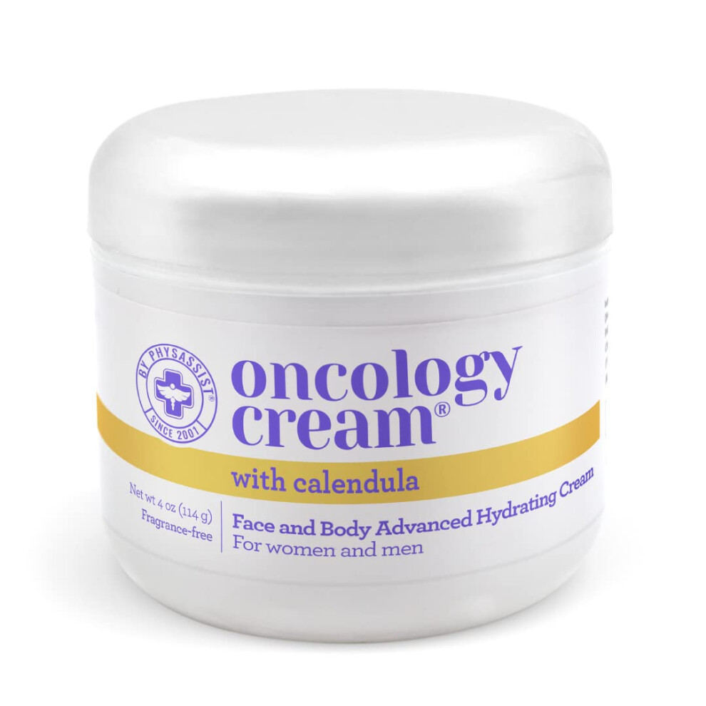 Physassist Cream Oncology Calendula Face Body Advanced Hydrating For Men Women After Radio Or Chemo 4 Oz Jar