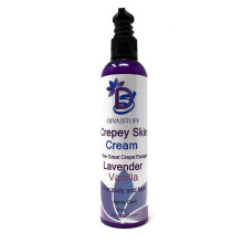 Diva Stuff Crepey Skin Body & Face Cream com cido hialurnico Alpha Hydroxy e muito mais para pele seca e danificada 8 onas - Lavender Vanilla