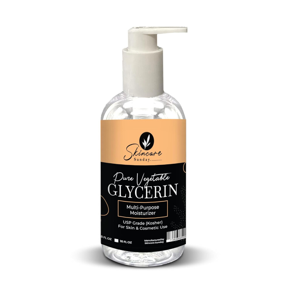 Sunday Afternoons Pure Vegetable Glycerin Premium Softening Moisturizing Multipurpose Moisturizer For Skin Cosmetics 16Oz
