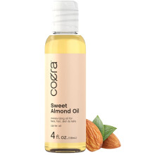 Coera Smandell fr Gesicht, Haare, Haut und Ngel | 4 fl oz | Kaltgepresst | Trgerl | Frei von Parabenen, SLS und Duftstoffen