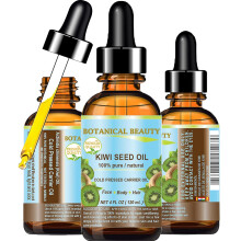 Botanical Beauty KIWI-SAMENL. 100 % reines, natrliches, unverdnntes, kaltgepresstes Trgerl. 4 Fl.oz.- 120 ml fr die Pflege von Gesicht, Haut, K
