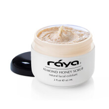 Esfoliante facial RAYA amndoa mel (106) | Esfoliante facial natural para pele sem manchas | O polimento suaviza e cria uma tez brilhante