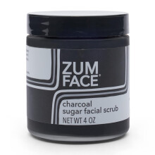 Zum Face Cukrowy peeling do twarzy - Wegiel drzewny - 4 oz