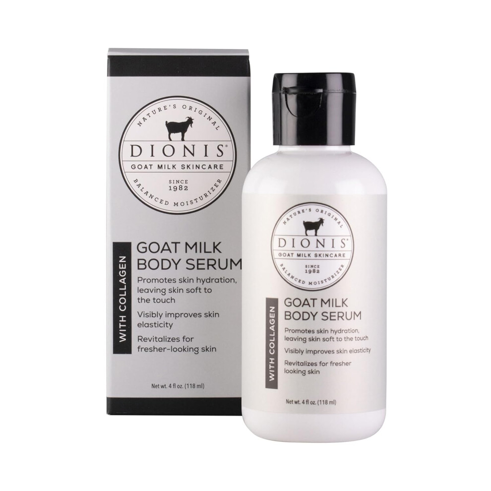 Dionis Goat Milk Skincare Collagen Body Serum 4Oz Serum With Collagen Soft And Vibrant Skin Dermatologist Tested
