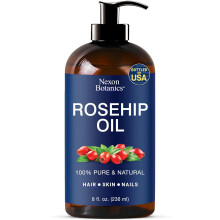 Rozenbottelolie voor Gezicht 8 fl oz - Gua Sha Olie - Gezichtsolie voor Gua Sha Massage