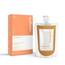 nuorganic Pumped Up Pumpkin Enzyme Mask - 120g | Kuori ja elvytä retinoli C-vitamiinin kasvikantasoluilla | Vegaaninen Cruelty-free ihonhoito