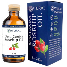 Zatural ROSA CANINA - Organiczny olejek z dzikiej rzy do paznokci i skry twarzy - Olejek z dzikiej rzy tloczony na zimno (8 uncji)