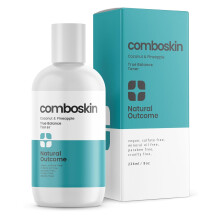 Natural Outcome ausgleichender Gesichtstoner fr Mischhaut | Alkoholfreies Hamamelis-Gesichtsadstringens mit feuchtigkeitsspendender Aloe Vera, Kokos