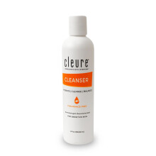 Cleure Lotion Cleanser for Dry Sensitive Skin Free of Fragrance Gluten Paraben Salicylate and Non Comedogenic (8 oz 1 Pack)